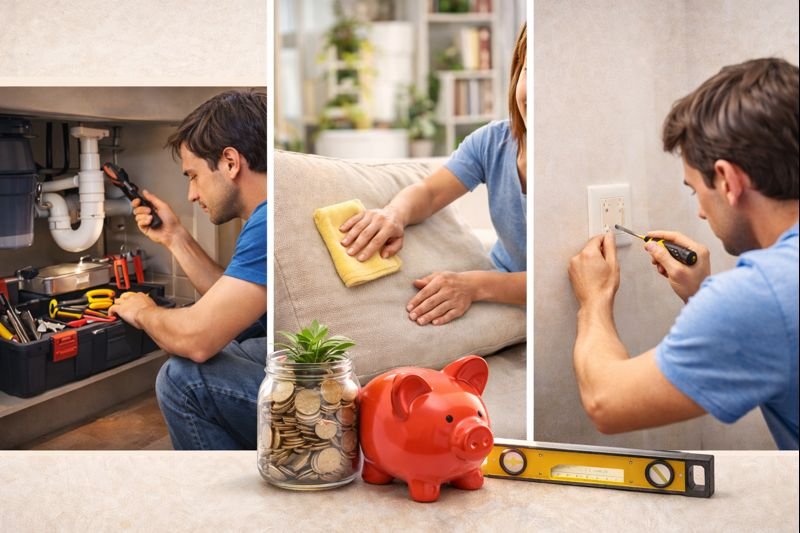 ¿Cómo mantener tu casa en buen estado sin gastar de más?