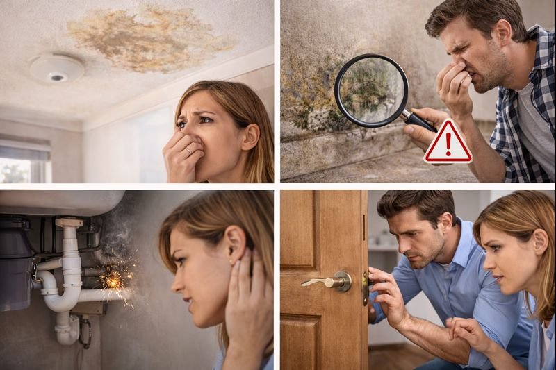 ¿Cuáles son las señales de que una casa necesita mantenimiento urgente?